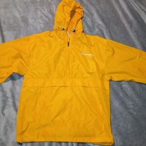 Champion windbreaker yellow